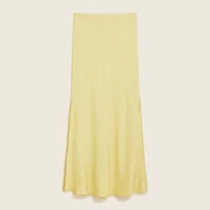 J. Crew Cupro-Blend Slip Skirt